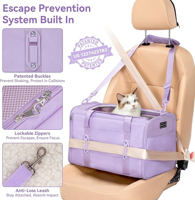 PETSFIT Soft-Sided Cat Carrier - Image 3