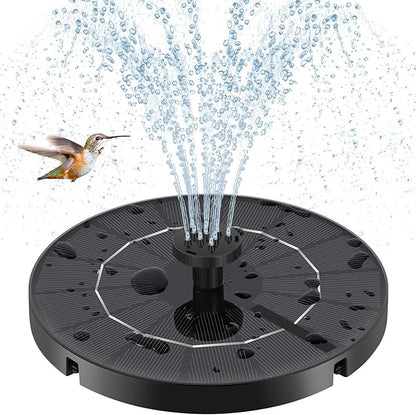 Solar Fountain for Bird Bath, Solar Water Fountain by Fulsren