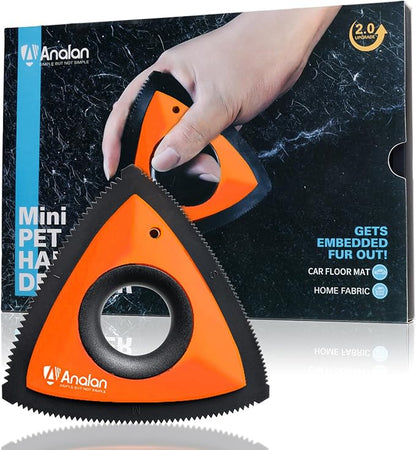 Analan Mini Pet Hair Remover for Car Detailing Supplies, Carpet Dog Hair by ANALAN