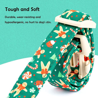 Faygarsle Christmas Dog Collar, Plastic Buckle - Image 3