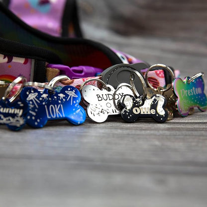 Personalized Dog Tag with 5 Lines of Custom Deep Engraved Durable Stainless - Image 5
