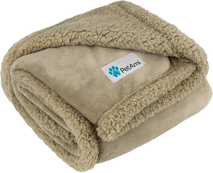 PetAmi Dog Blanket for Medium Large Dogs, Pet Bed Blanket Cat Puppy Kitten by PetAmi
