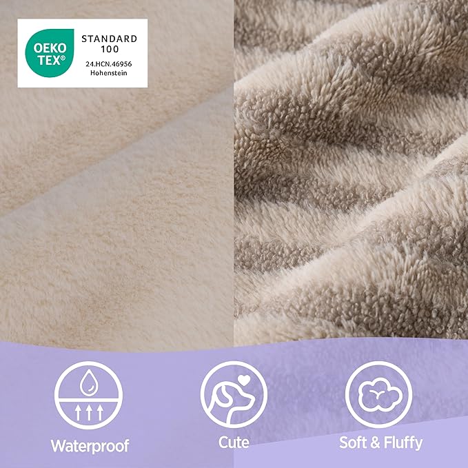 LE SURE Cute Dog Bed Medium Size Dog, Orthopedic Waterproof Medium Pet Beds - Image 3