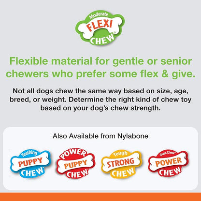 Nylabone Original Bone Flexi Chew Toy - Image 4