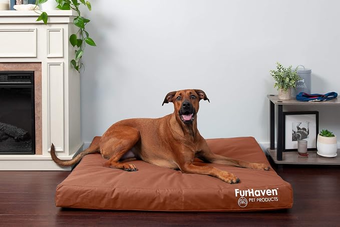 Furhaven Water-Resistant Orthopedic Dog Bed - Image 3
