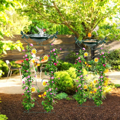 HONGLAND 36.5" Metal Bird Bath - Image 6