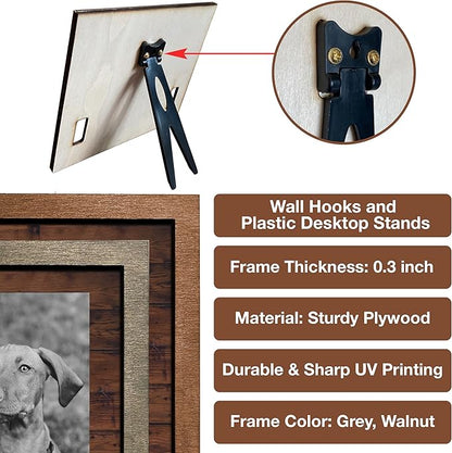 Personalized Dog Collar Frame Memorial Pet Loss Sign Dog & Cat Lover Ever Gifts - Image 5