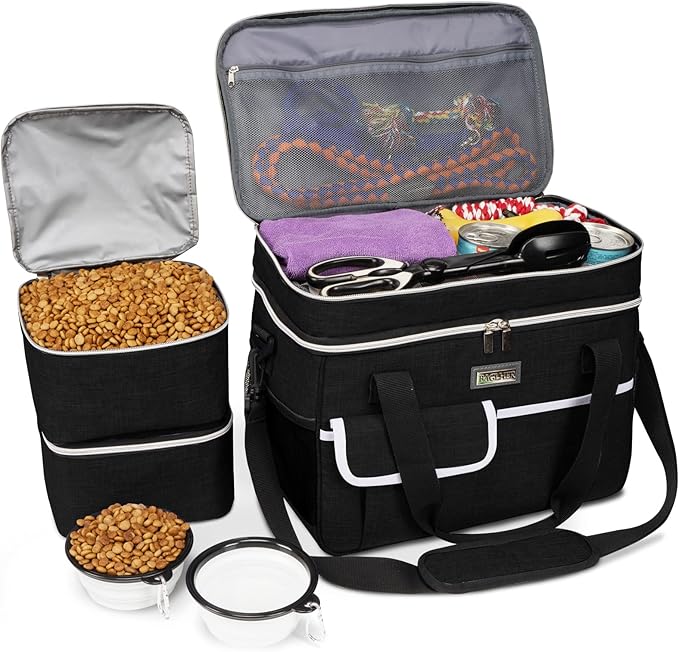 BAGLHER Dog Travel Bag for Supplies by BAGLHER