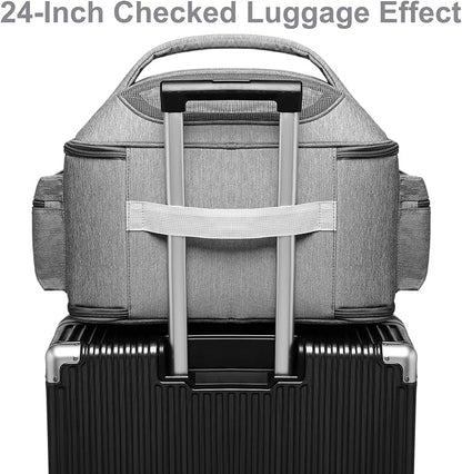 halinfer Pet Carrier for Large Fat Cats and Small Dog, Fits up to 20 pounds Car - Image 5