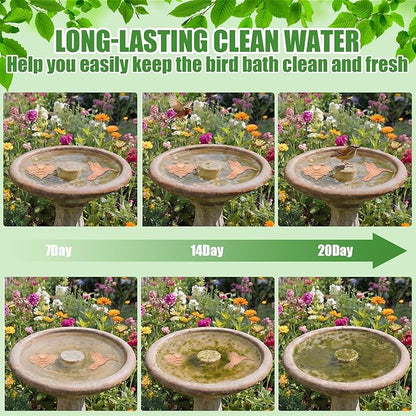 4 Pack Bird Bath Copper Disk Bird Bath Purification Disk - Image 6