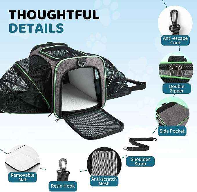 Airline Approved Pet Carrier for Cat - Image 3