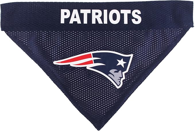 Pets First NFL New England Patriots Reversible Bandana Size XX-Large - Image 2