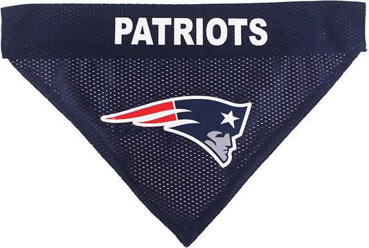 Pets First NFL New England Patriots Reversible Bandana Size XX-Large - Image 2