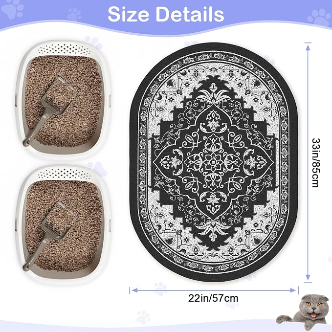 Bienbee Cat Litter Mat, Urine and Water Proof - Image 6