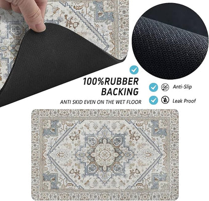 Dog Food Mats for Floors, Absorbent and Quick-Drying Pet Cat Food Mat, - Image 7
