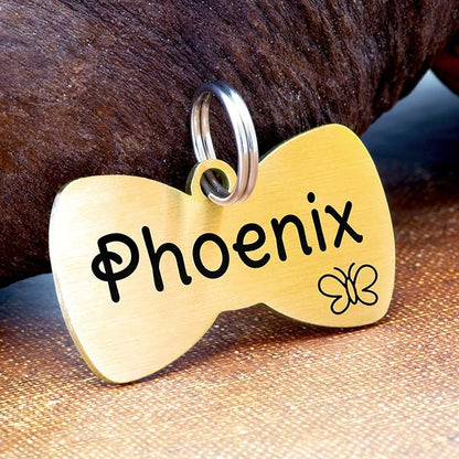 Ultra Joys Cat ID Tag Personalized Pet Tags, Durable Stainless Steel Small Pet - Image 2