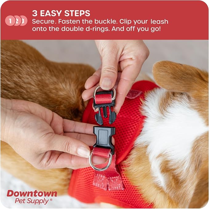 Downtown Pet Supply Step-in Dog Harness – No Pull, Adjustable Padded Mesh - Image 5
