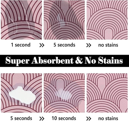 Dog Food Mats for Floors Absorbent, Pet Cat Food Mat - Image 2