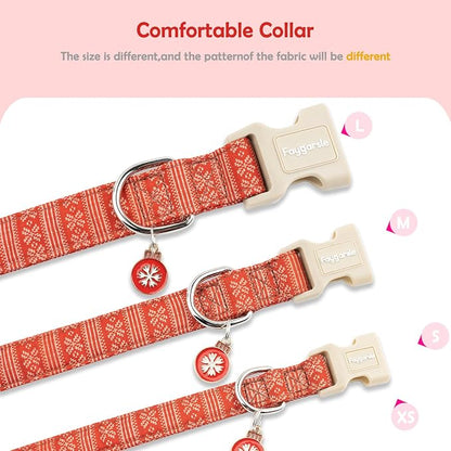 Faygarsle Christmas Dog Collar, Plastic Buckle - Image 5
