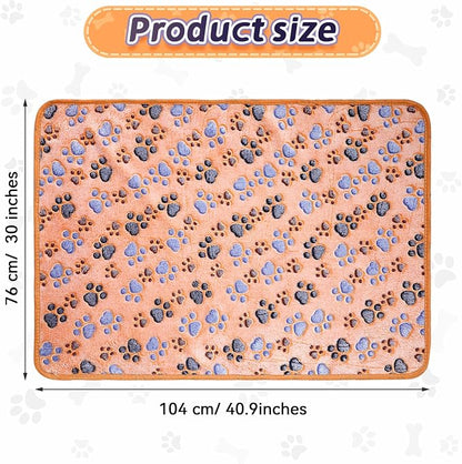 Tatuo 4 Pcs Dog Blanket for Pet Cat Blankets Indoor Puppy Teething Stuff Toys - Image 3