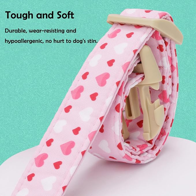 Faygarsle Valentine's Day Dog Collar, Adjustable - Image 3
