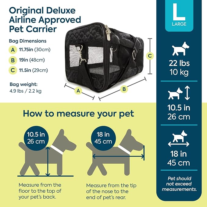 Sherpa Pet Carrier Airline Approved - Image 3