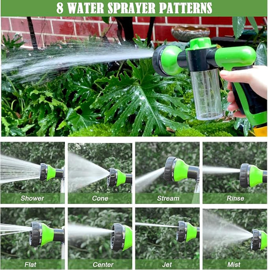 Dog Wash Sprayer Outdoor, 8-in-1 Dog Sprayer Hose Attachment - Image 2