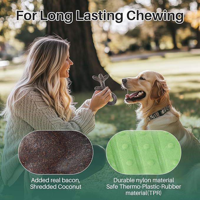 Gardner Pet 4-Pack Dog Chew Toy, Long Lasting Interactive Dog Toys Add Shredded - Image 4