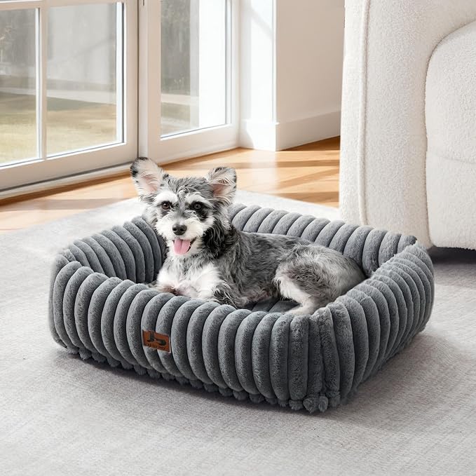 Washable Dog Bed for Small Medium Dogs by WARMREST