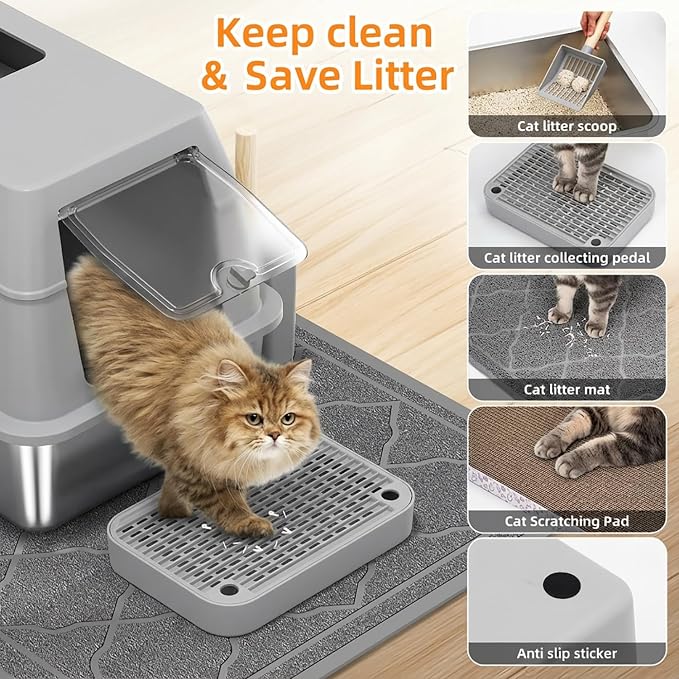 Stainless Steel Litter Box - Image 5