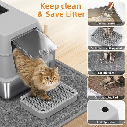 Stainless Steel Litter Box - Image 5