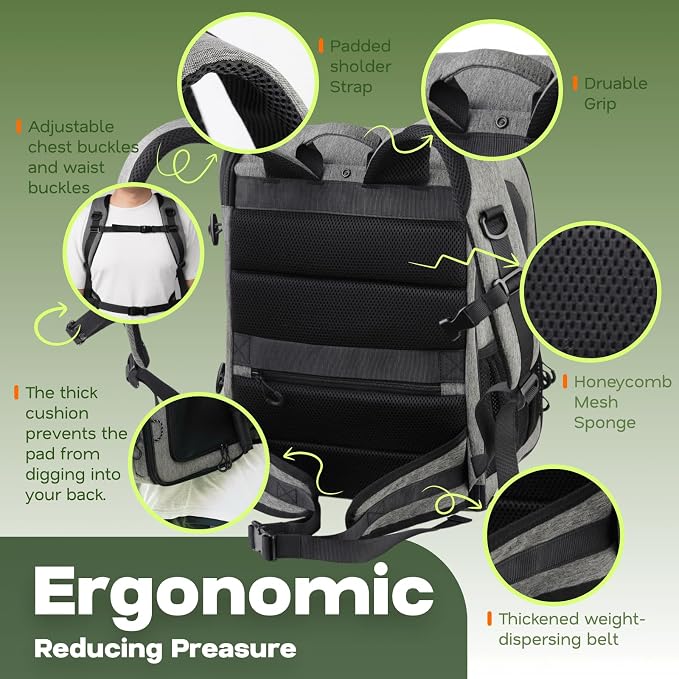 Premium Dog & Cat Carrier Backpack - Image 8
