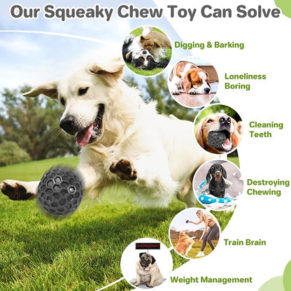 Interactive Squeaky Dog Balls Puppy Toys, Dog Toys - Image 7