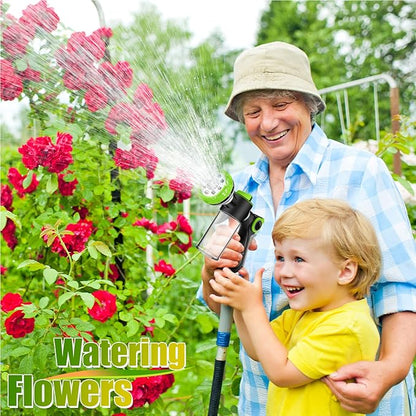 Dog Washing Hose Attachment, 8-in-1 Sprayer Mode Garden Hose Nozzle - Image 7