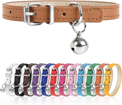 S Dog Collar for Small Dogs Adjustable Dog Collars Cat Collar for Small Medium by Engorgio
