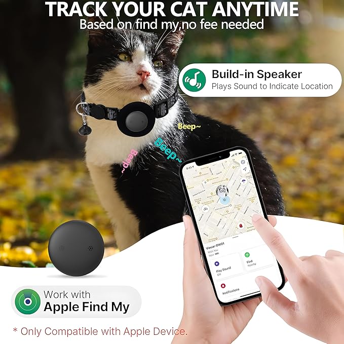 GPS Tracker for Cats, Mini GPS Pet Tracker - Image 5