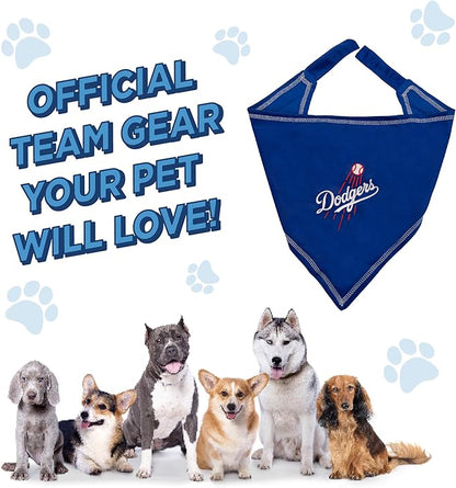 Pets First MLB Los Angeles Dodgers TIE Bandana, Small/Medium. Dog Bandana Scarf - Image 6