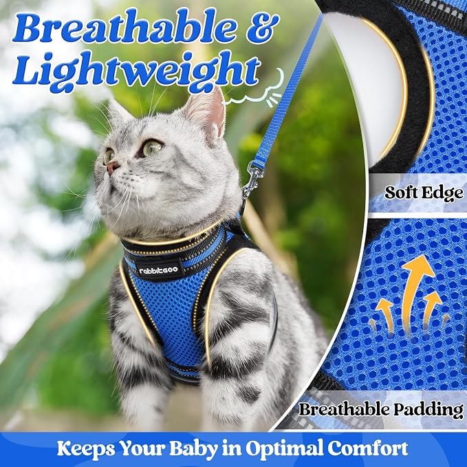 rabbitgoo Cat Harness and Leash Set - Image 4