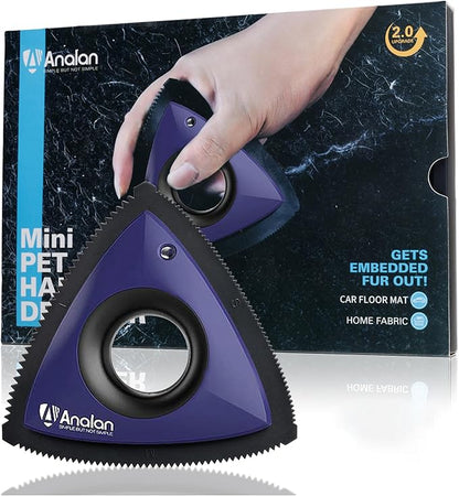 Analan Mini Pet Hair Remover, Triangle Design by ANALAN