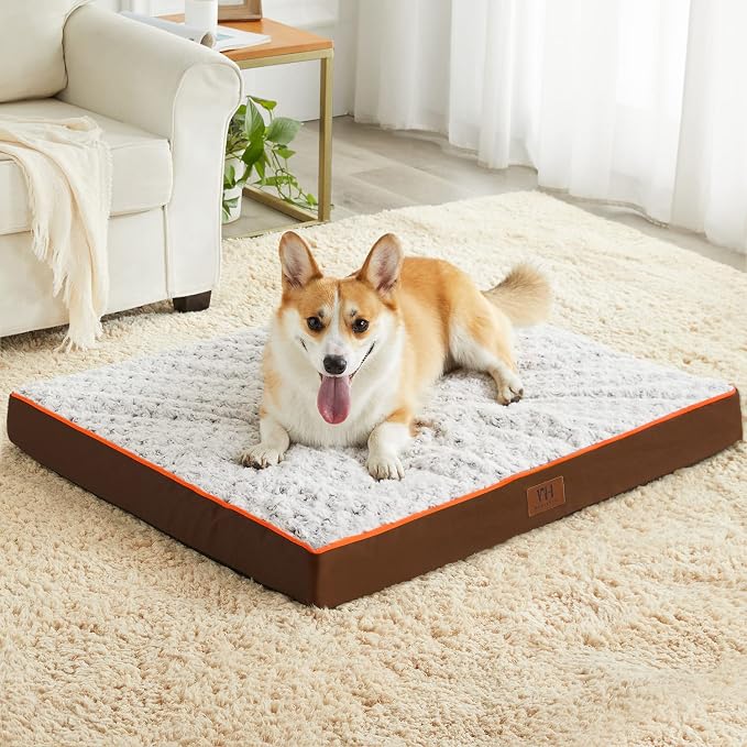 WESTERN HOME WH Medium Dog Bed for Medium Size Dogs, Orthopedic Pet Bed by WESTERNHOME