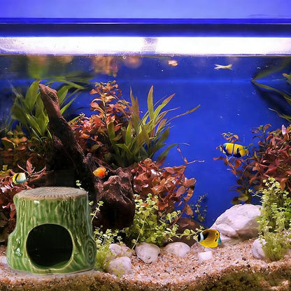 Aquarium Decor Cave Betta Fish Aquarium Accessories Ornaments Hiding Cave - Image 4