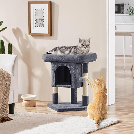 Yaheetech 23.5in Cat Tree Tower, Cat Condo - Image 2