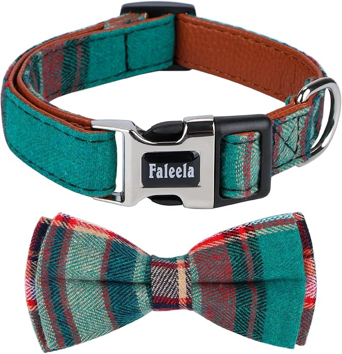 Faleela Cute Soft Girl Christmas Dog Collar by Faleela