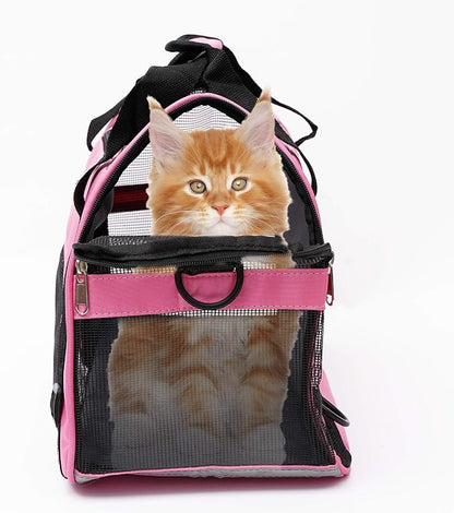 Cat Carrier for Small Cats Soft-Sided Pet Carrier for Cats Puppies Small Pets - Image 3