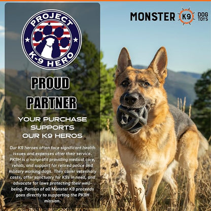 Monster K9 Indestructible Dog Ball – Lifetime Replacemnet - Image 5