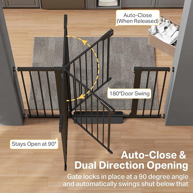 Cumbor 29.7"–51.5" Extra Wide Baby Gate - Image 5
