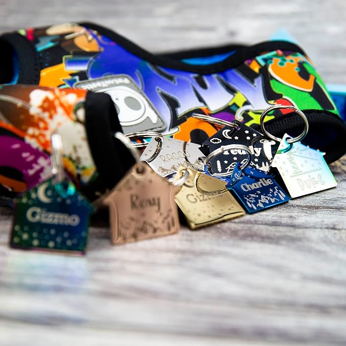 Personalized Dog Tag with 5 Lines of Custom Deep Engraved Durable Stainless - Image 4