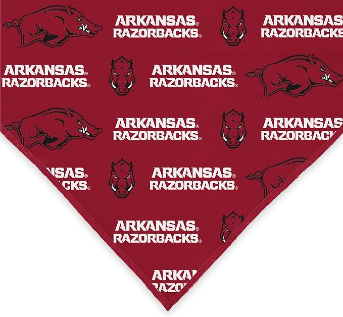 Arkansas Razorbacks Officially Licensed Bandana - Image 3