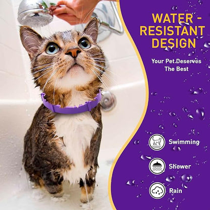 4 Pack Calming Collar for Cats – Pheromone Cat Calming Collar Cat Anxiety - Image 5