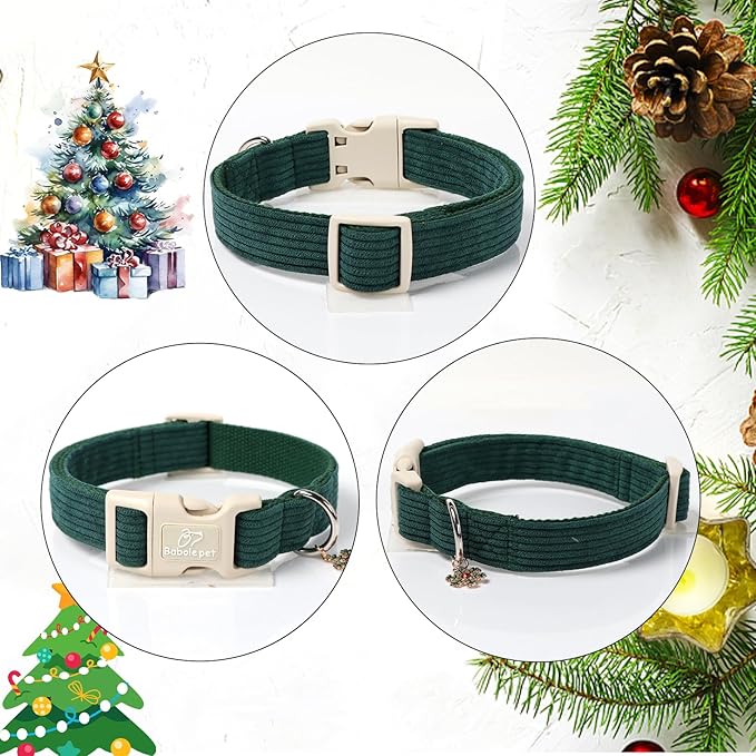 Cute Corduroy Dog Collar - Image 6